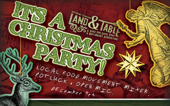 Land and Table: December 2012 Christmas Party