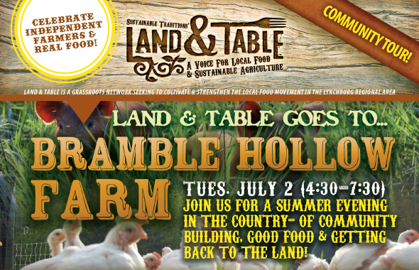 Land and Table July gathering