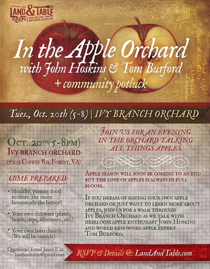 In the Apple Orchard with John Hoskins and Tom Burford