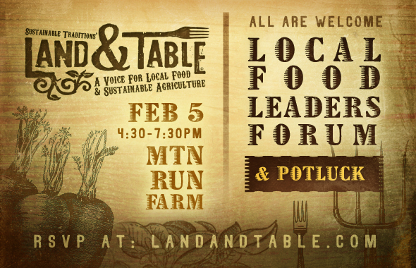 Land and Table Network: February Gathering