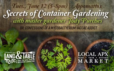 Secrets of Container Gardening – June 12 (Appomattox)