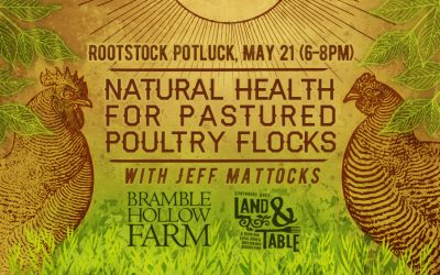 Root Stock: Natural Health for Pastured Poultry Flocks – May 21