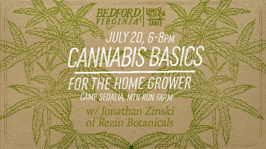 Cannabis Basics for the Home Grower (in Virginia)
