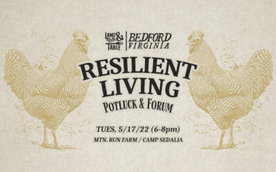 Resilient Living Forum + Potluck: 5/17/22