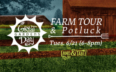 GDG Farm Tour and Potluck (Forest): 6/21/22