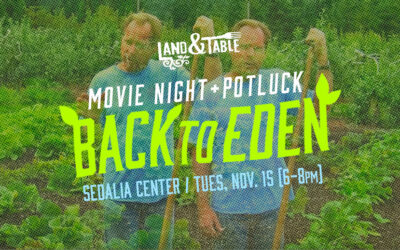 Back To Eden: Movie Night (Bedford) – 11/15/22