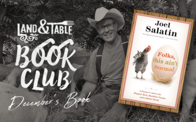 L&T Book Club Launch: December Book by Joel Salatin