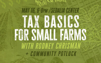 Tax Basics For Small Farms | Bedford (5/16)