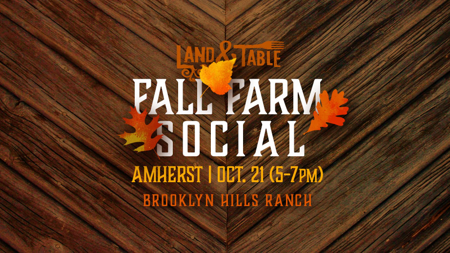 Fall Farm Social (Amherst) – 10/21
