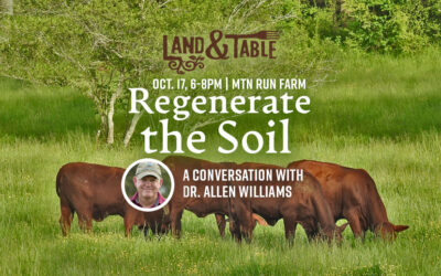 Regenerate the Soil: w/ Dr. Allen Williams (10/17)