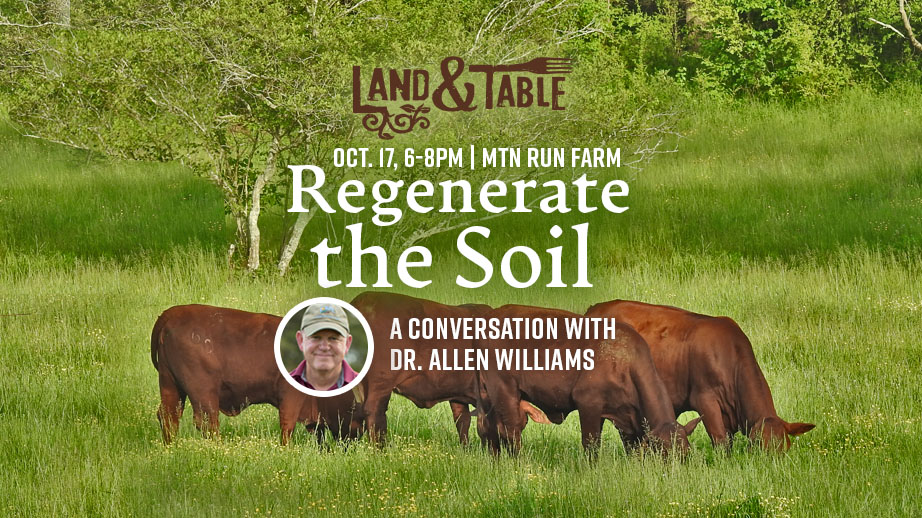 Regenerate the Soil with Dr. Allen Williams