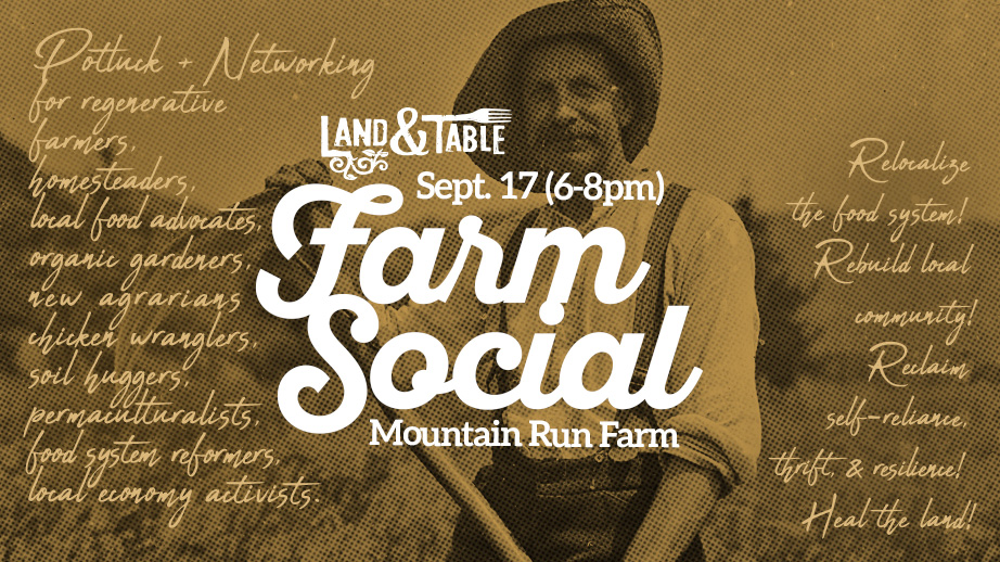 Farm Social at Mountain Run Farm