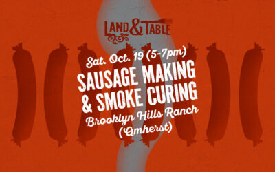 Sausage Making and Smoke Curing (Amherst) | 10/19