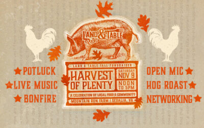 Harvest of Plenty: Fall Fundraiser (Nov. 9)