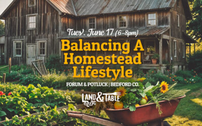 Balancing A Homestead Lifestyle (Bedford)