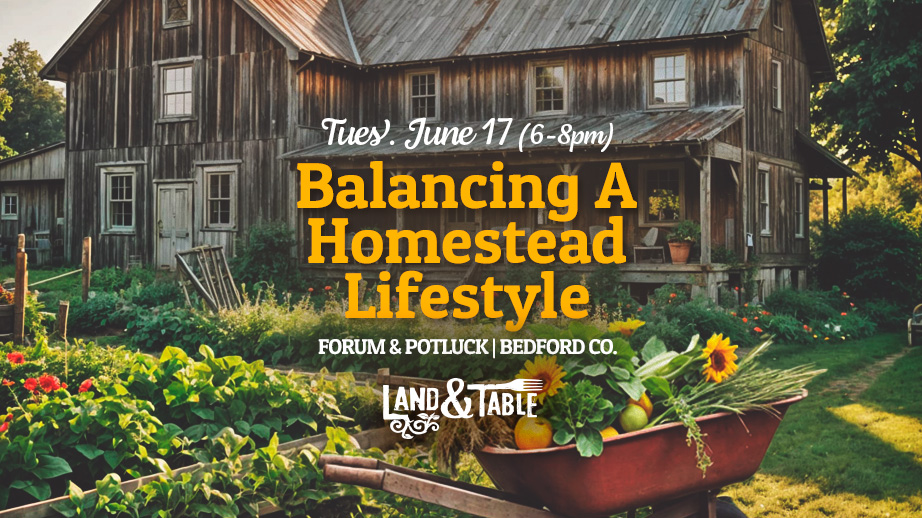 Balancing A Homestead Lifestyle (Bedford)