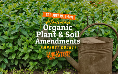 Plant & Soil Amendments (Amherst) | July 19