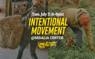 Intentional Movement (Bedford) | July 15