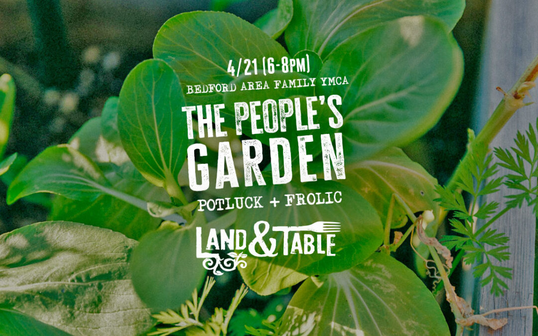 People’s Garden at Bedford YMCA – 4/21/26