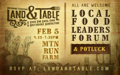 Land and Table Network: February Gathering